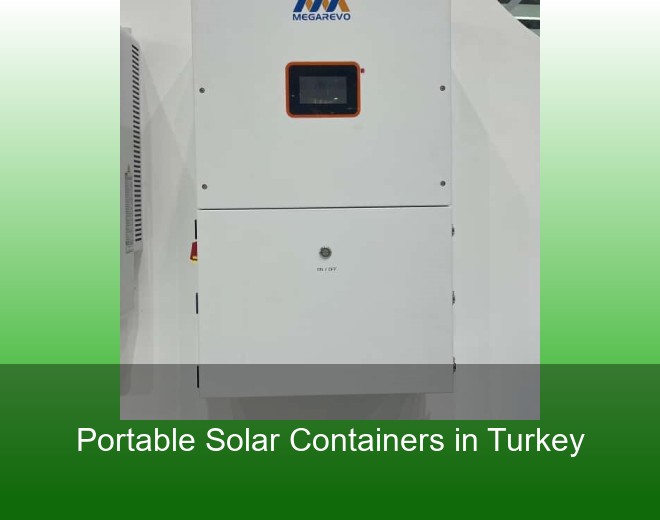 Portable Solar Containers in Turkey