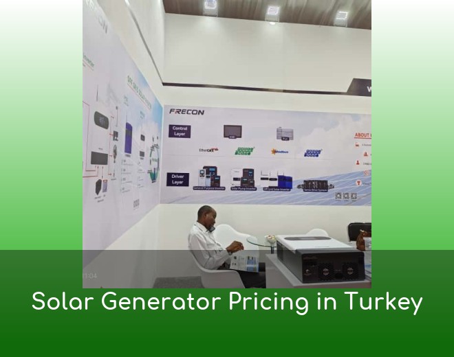 Solar Generator Pricing in Turkey