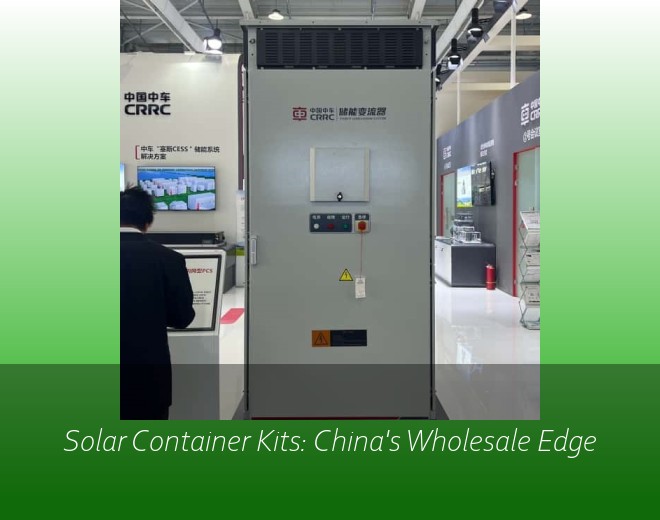 Solar Container Kits: China's Wholesale Edge